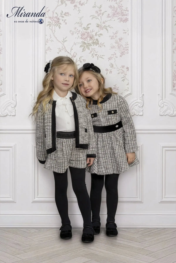 Set de nina con chaqueta principe de Gales, Miranda