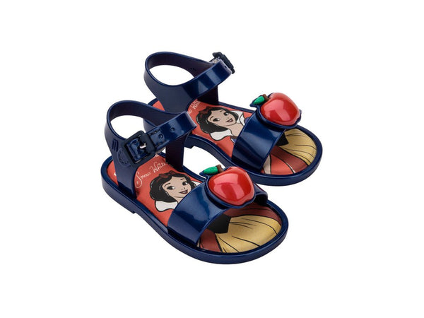 Calzado Mini Melissa Mar Sandal Star II BB Azul Blanca Nieves