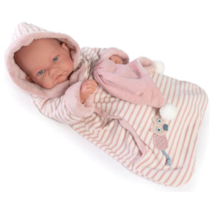 MUÑECA REBORN: Baby Nica Con saco de dormir