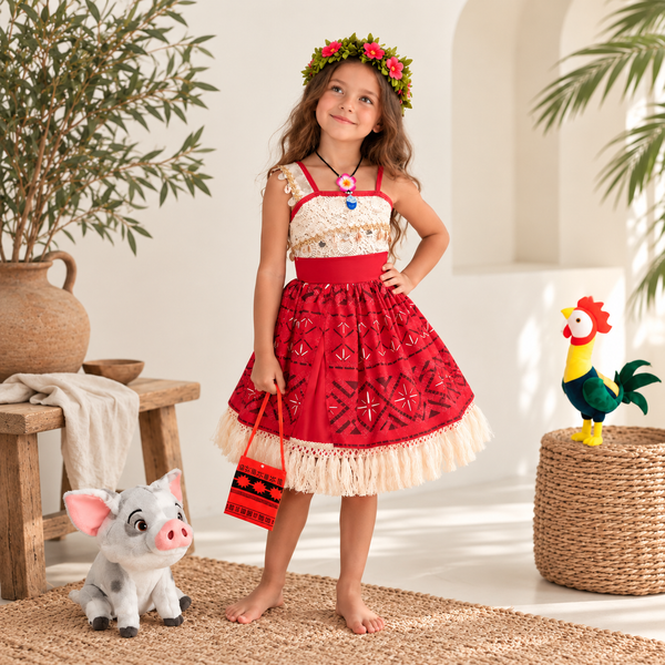 Vestido Princesa Moana