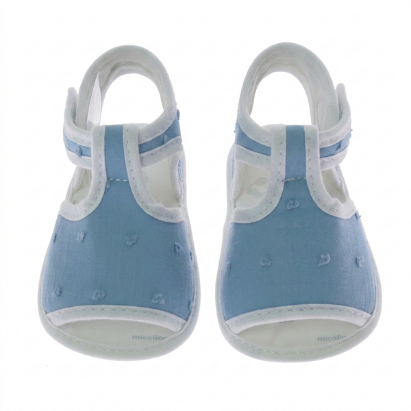 Sandalia Plumeti Celeste