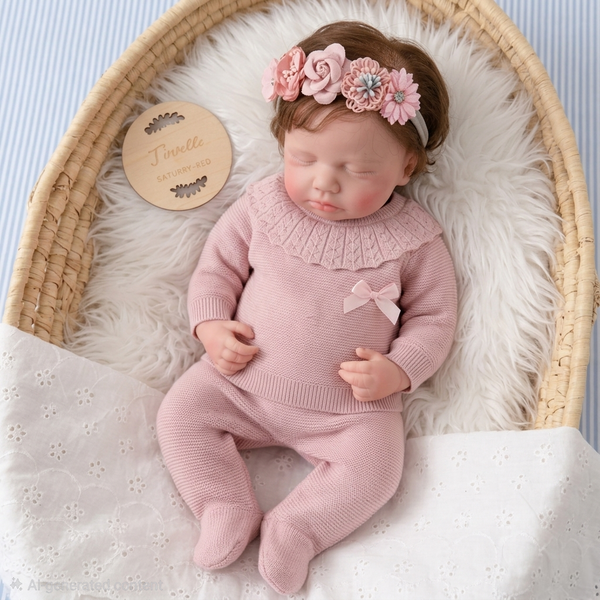 TOP OF LINE : Baby July Pink Crochet 100% silicón