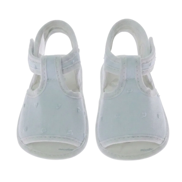 Sandalia Plumeti Blanco