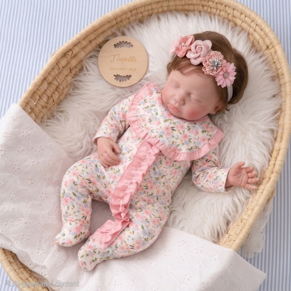 TOP OF LINE : Baby July Flower Pijama 100% silicón