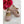 Calzado Mercedita Lino Velcro con Botón Rosa Sombra