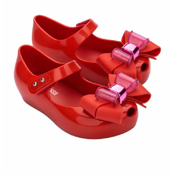 Calzado MINI MELISSA ULTRAGIRL LAZO ROJO