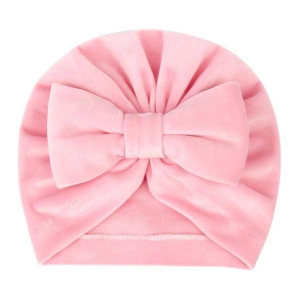 Complementos Baby Bow Velvet Turban Hat