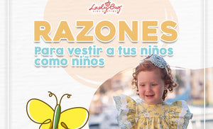 Razones para vestir a los niños como niños