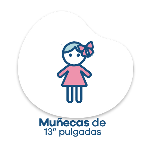 Muñecas 13 y 14 Pulgadas
