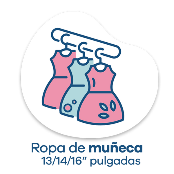 Ropa muñecas 13/14/16 pulgadas