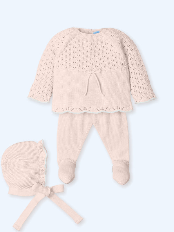Conjunto 3 Piezas Serenity Brodat Nude