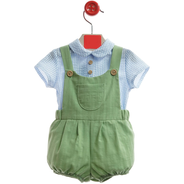 Conjunto Overol Bebé Familia Pisa