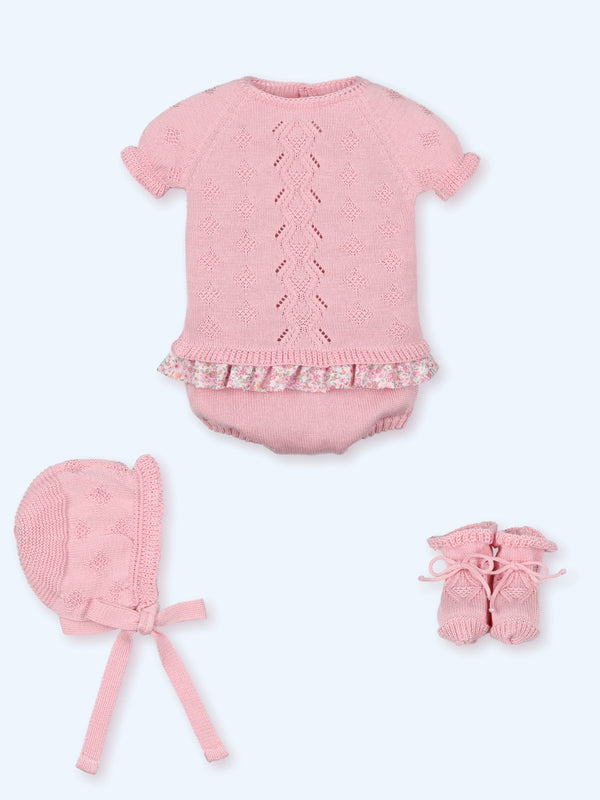 Conjunto 4 Piezas Viviana Fresa
