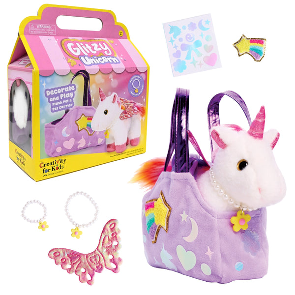 Kit de Manualidades para Niños: Decora Tu Propio Unicornio Brillante