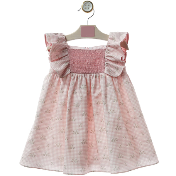 Vestido Infantil Familia Arcilla