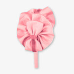 Diadema Tafetán con Lazo Rosa Palo