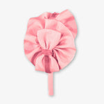 Diadema Tafetán con Lazo Rosa Palo
