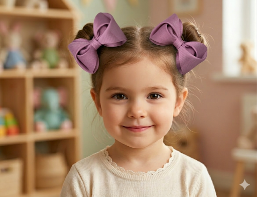 Par de moño Lily
