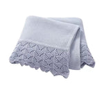 Toquilla Tejida Flora Azul Cielo