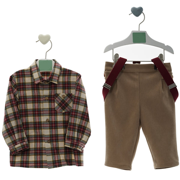 Conjunto Bebé Familia Greta con Tirantes