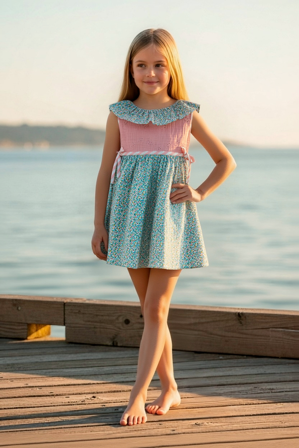 Vestido Infantil Familia Verona