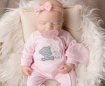 TOP OF LINE: Baby Amaranta Pink Pijama 100% silicón