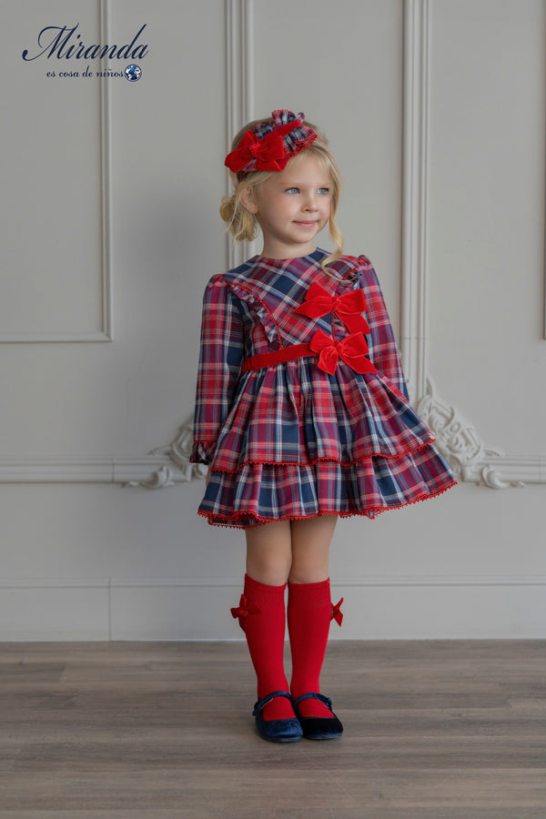 Vestido Festive Plaid