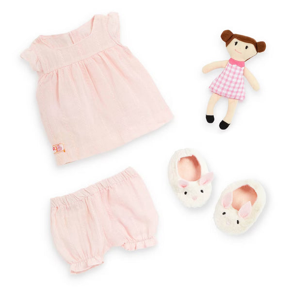 Set de Pijamas Sweet doll para 18 y 20 pulgadas