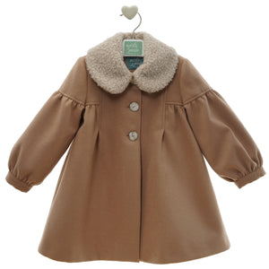 Abrigo Infantil Color Camel