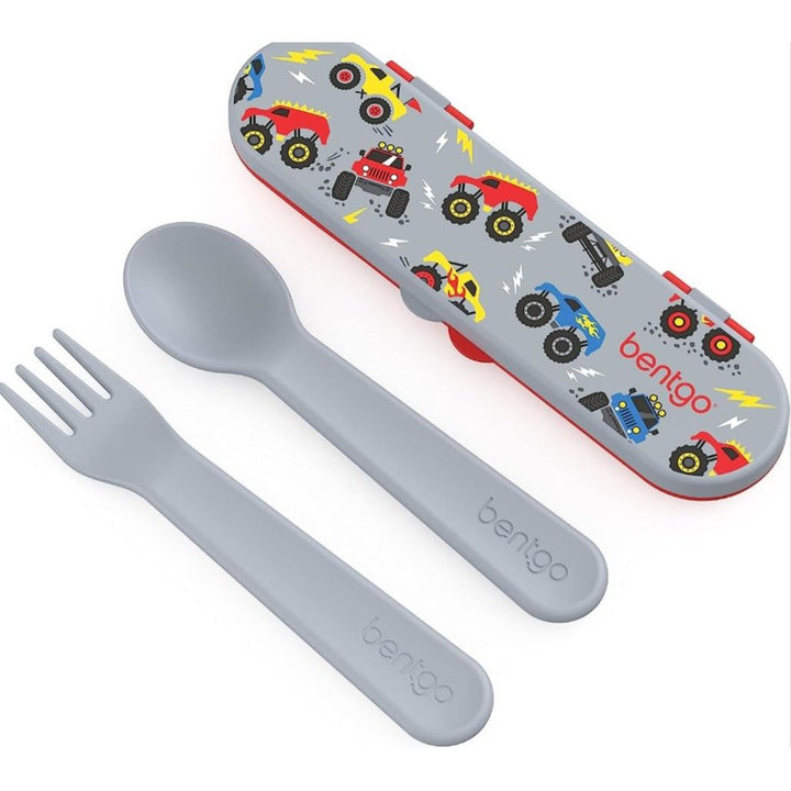 BENTGO Cubiertos con Estuche Trucks