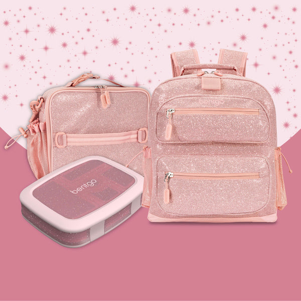 BENTGO Lunch Bag- Glitter Rosa