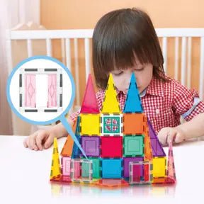 Bloque de construcción magnético PicassoTiles 36pc Rocket Set