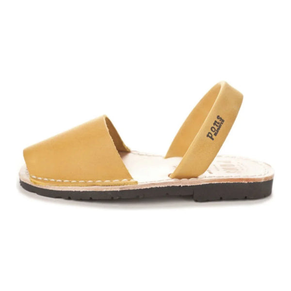 Calzado Avarca Española Pons  Clásica Kids Color Saffron