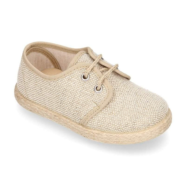 Calzado Blucher Niño Lino con Cordón
