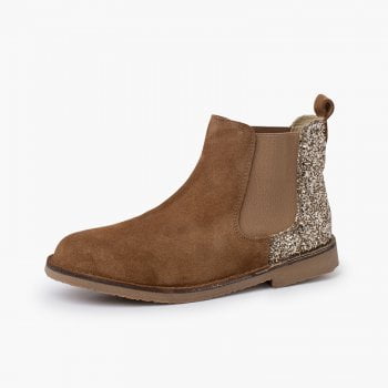 Botin discount serraje camel