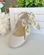 Mercedita Serratex Lazo Removible con Hebilla color Beige