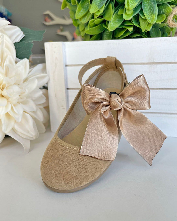 CALZADO Mercedita Serratex Lazo con Hebilla color Camel