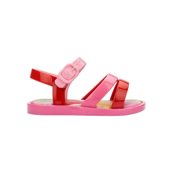 Calzado Mini Melissa Colorland Rosa Vermelho