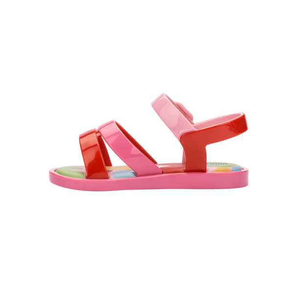 Calzado Mini Melissa Colorland Rosa Vermelho