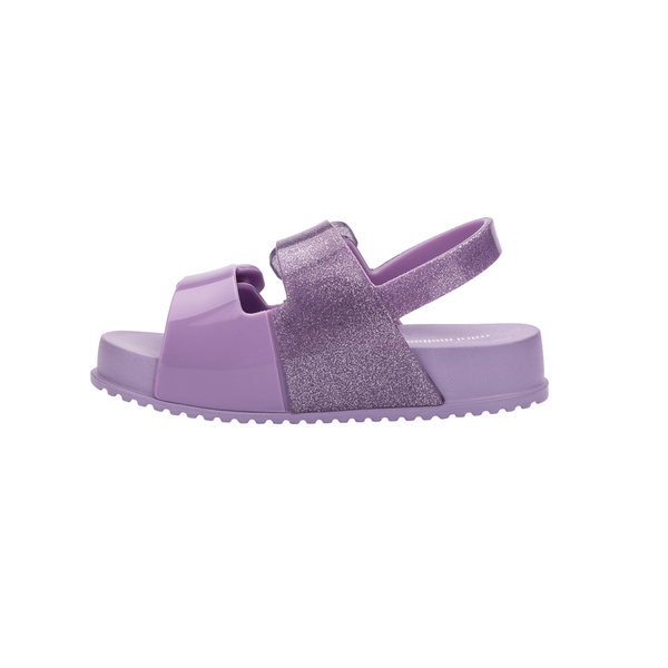 Calzado Mini Melissa Cozy Sandal BB Morado