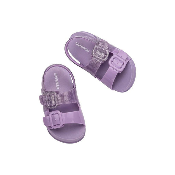 Calzado Mini Melissa Cozy Sandal BB Morado