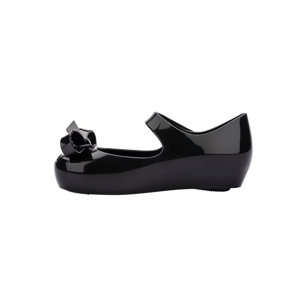 Calzado Mini Melissa Ultra Girl Bow Color Negro