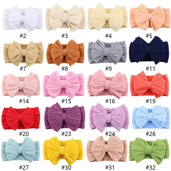 Complementos Big Bow Knitted Headband