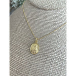 Medalla Virgen con Cadena Sencilla