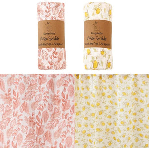 Complementos Set de 2 Muselina Estampada Blossom