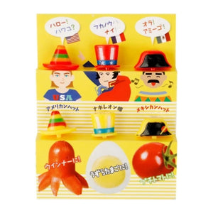 Complementos Set de  Mini Tenedores Funny Hats