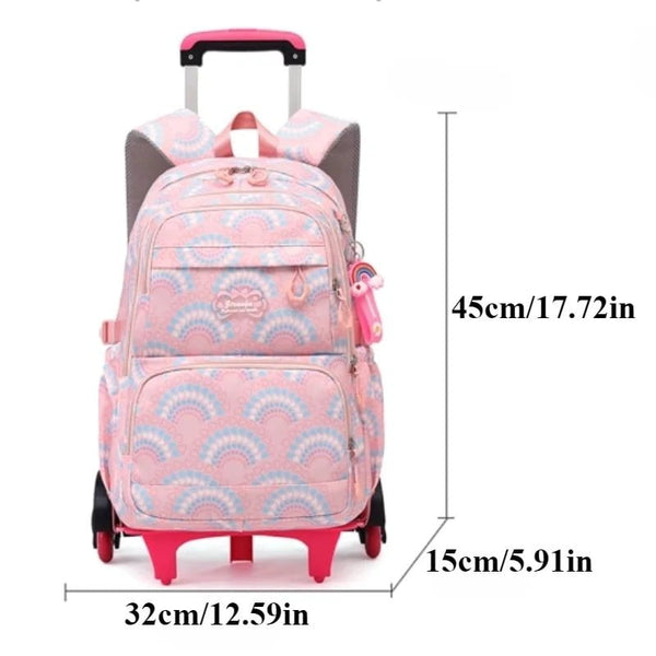 Complementos Set de Mochila 6 WHEELS Lavanda KIDS LARGE