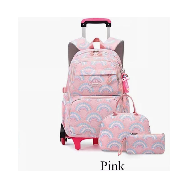 Complementos Set de Mochila 6 WHEELS Rosa KIDS LARGE