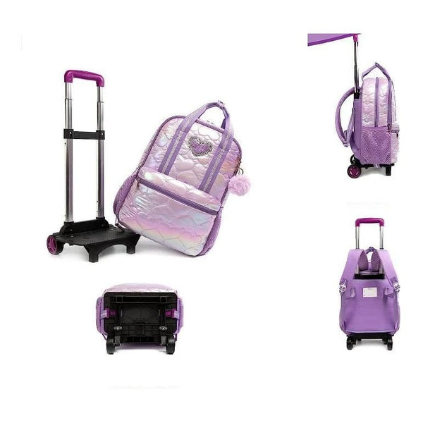 Complementos Set de Mochila Lavander Shimmer KIDS LARGE