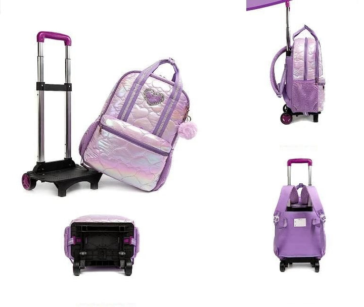 Complementos Set de Mochila Lavander Shimmer KIDS LARGE